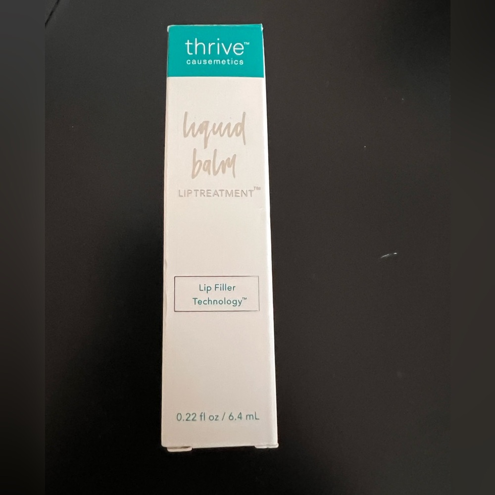 Thrive liquid balm lip treatment, in box, new!